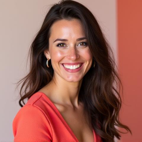 Portrait of Seraphina Willow, Creative Director at Squirrel & Spruce