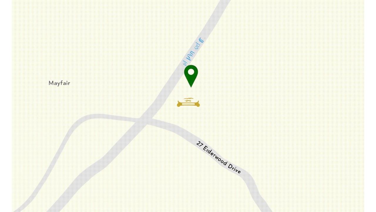 Map showing the location of Squirrel & Spruce in Mayfair, London.